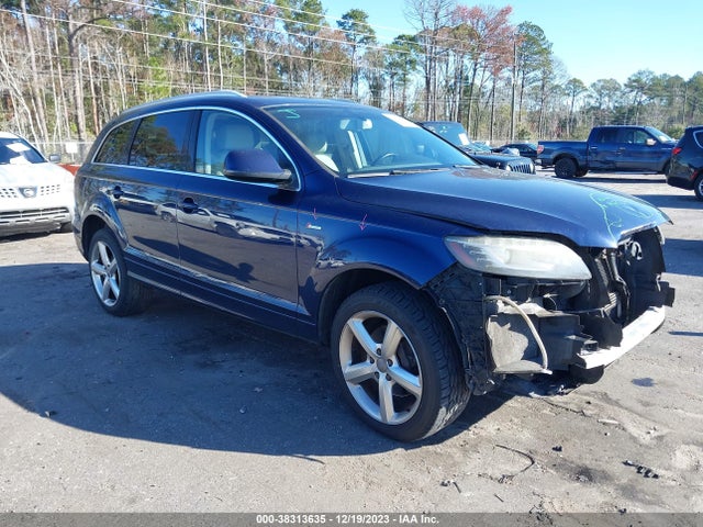 2013 AUDI Q7 3.0T S LINE PRESTIGE VIN: WA1DGAFE7DD012726