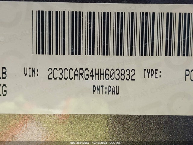 2C3CCARG4HH603832 Chrysler 300 Touring