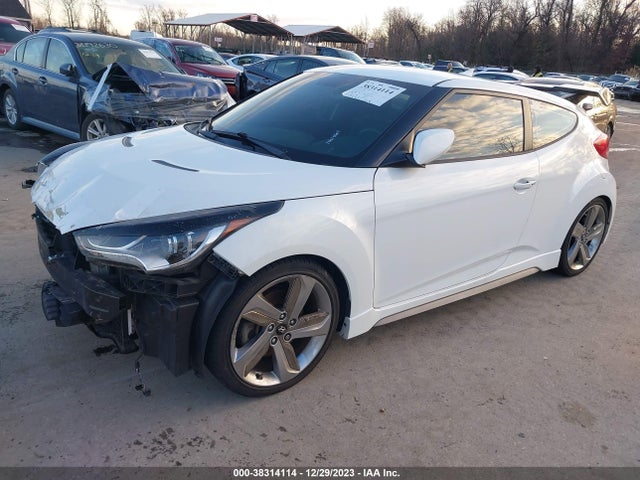 Продаж на аукціоні авто 2013 Hyundai Veloster Turbo W/black, vin: KMHTC6AE4DU144064, номер лоту: 38314114