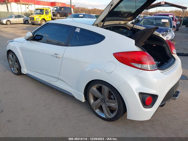 Продаж на аукціоні авто 2013 Hyundai Veloster Turbo W/black, vin: KMHTC6AE4DU144064, номер лоту: 38314114