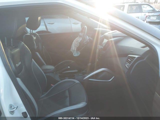 2013 HYUNDAI VELOSTER TURBO W/BLACK VIN: KMHTC6AE4DU144064