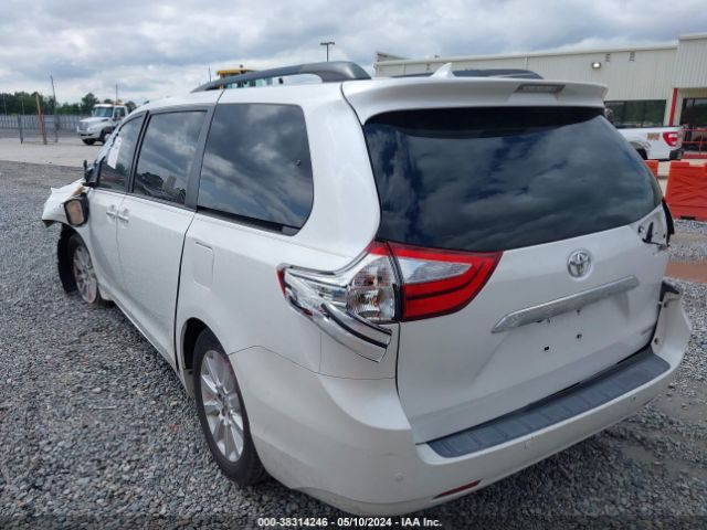 5TDYK3DCXFS605460 Toyota Sienna Limited 7 Passenger