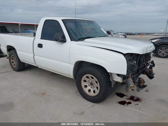 2007 CHEVROLET SILVERADO 1500 CLASSIC WORK TRUCK VIN: 3GCEC14V67G166926