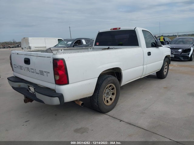 2007 CHEVROLET SILVERADO 1500 CLASSIC WORK TRUCK VIN: 3GCEC14V67G166926