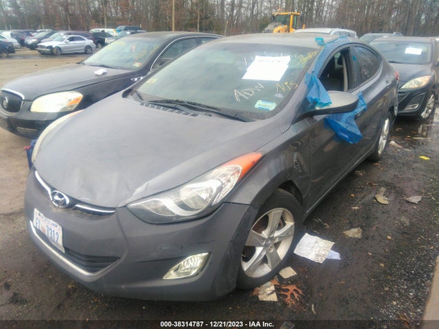 2012 HYUNDAI ELANTRA GLS VIN: 5NPDH4AE4CH140846