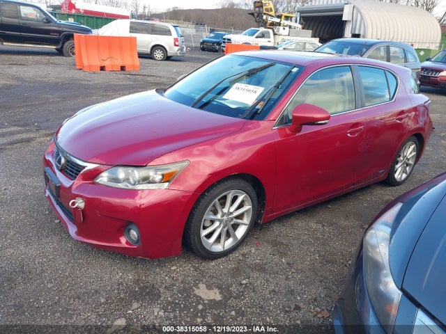 2011 LEXUS CT 200H PREMIUM VIN: JTHKD5BH4B2016964
