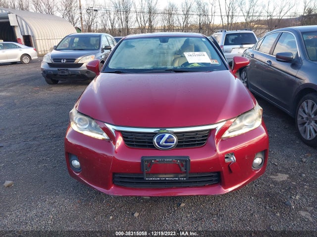 2011 LEXUS CT 200H PREMIUM VIN: JTHKD5BH4B2016964