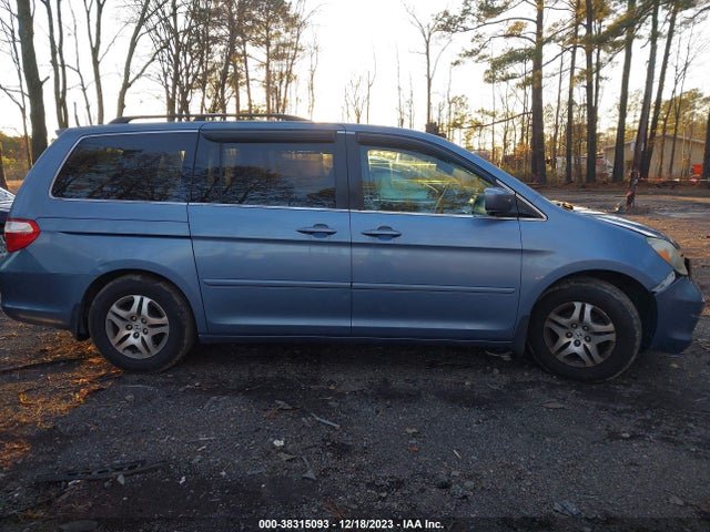 2007 HONDA ODYSSEY EXL VIN: 5FNRL38667B025909