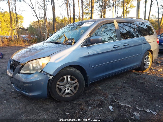 2007 HONDA ODYSSEY EXL VIN: 5FNRL38667B025909