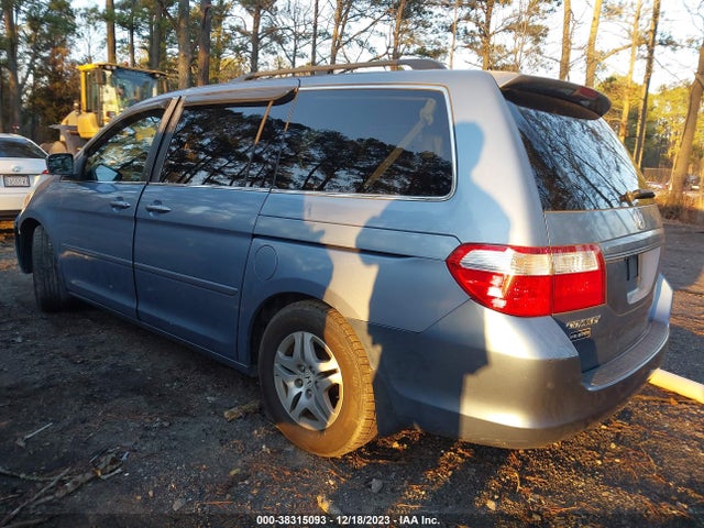 2007 HONDA ODYSSEY EXL VIN: 5FNRL38667B025909
