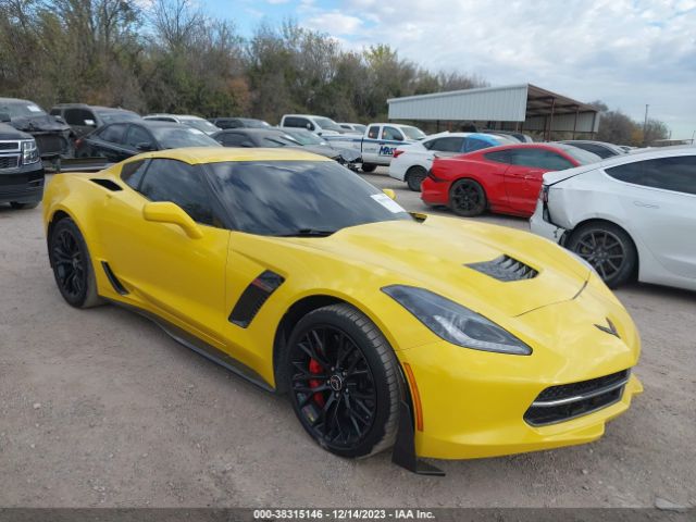 1G1YT2D65F5601803, 2015 Chevrolet Corvette Z06 on IAAI