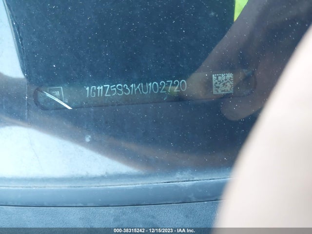 Chevrolet IMPALA LT 2019 1G11Z5S31KU102720 Image 9