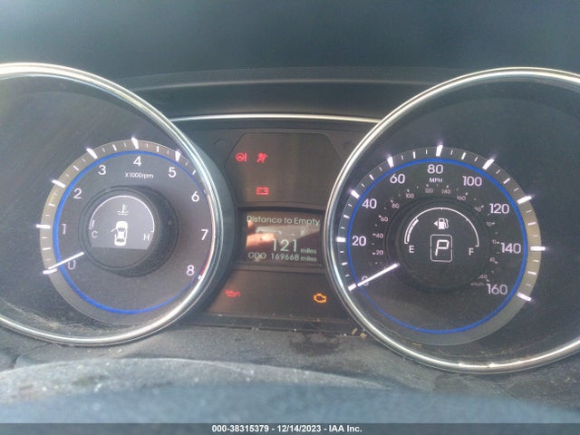 2014 HYUNDAI SONATA GLS VIN: 5NPEB4AC9EH838408
