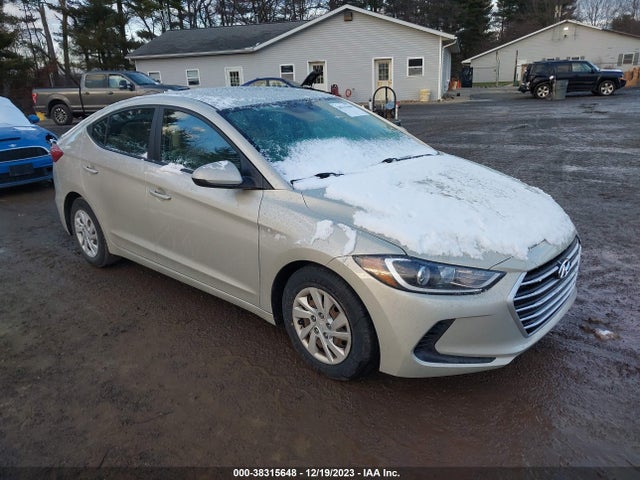 2017 HYUNDAI ELANTRA SE VIN: 5NPD74LF5HH184029