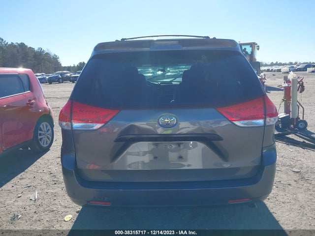2012 TOYOTA SIENNA BASE V6 7 PASSENGER VIN: 5TDZK3DC1CS199097