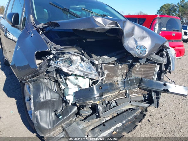 2012 TOYOTA SIENNA BASE V6 7 PASSENGER VIN: 5TDZK3DC1CS199097
