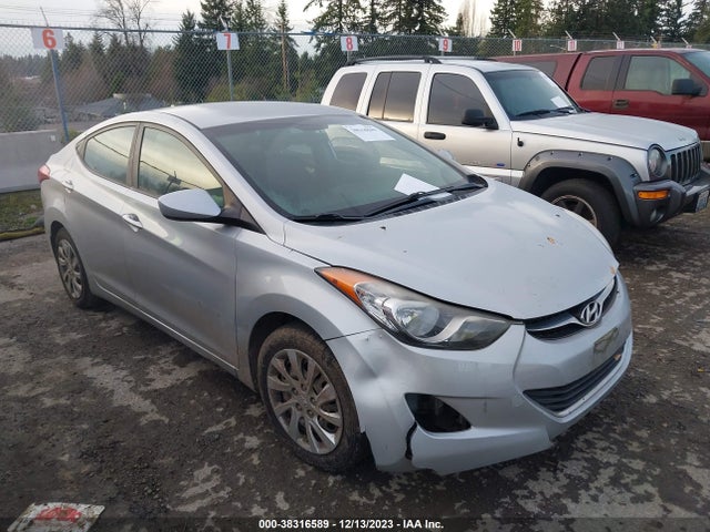 2012 HYUNDAI ELANTRA GLS VIN: 5NPDH4AE8CH067299