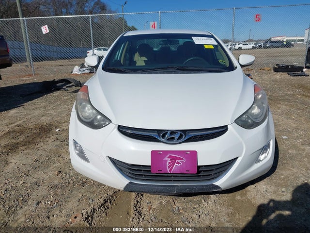 2013 HYUNDAI ELANTRA GLS VIN: 5NPDH4AE9DH287634