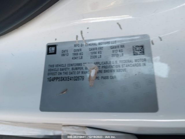 1G4PP5SKXE4102679 Buick Verano
