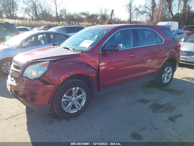 2010 CHEVROLET EQUINOX LS VIN: 2CNALBEW2A6326844
