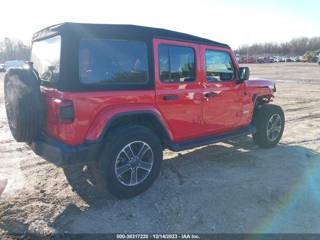 2023 JEEP WRANGLER SAHARA VIN: 1C4HJXEGXPW649553