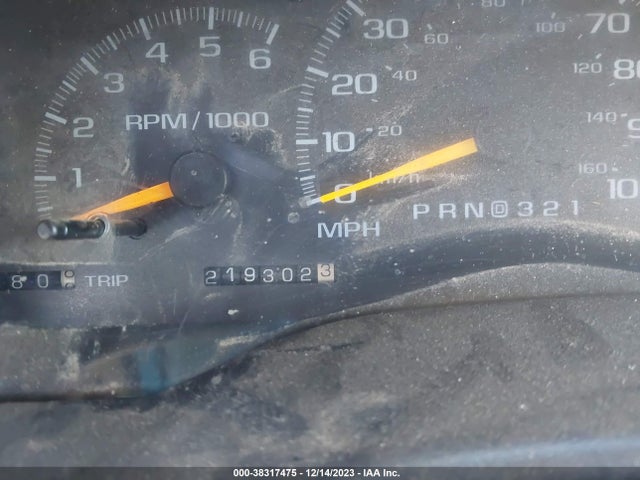 1997 CHEVROLET C/K 1500 SILVERADO FLEETSIDE VIN: 2GCEK19R3V1211079