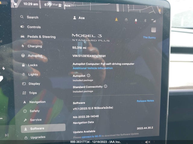 Tesla Model 3 Long Range/mid Range/standard Range/standard Range Plus 2019 5YJ3E1EA1KF476591 Image 7