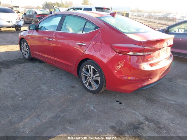2017 HYUNDAI ELANTRA LIMITED VIN: 5NPD84LF8HH099246