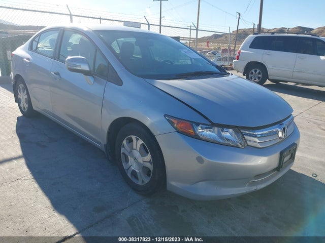2012 HONDA CIVIC HYBRID VIN: JHMFB4F39CS004584