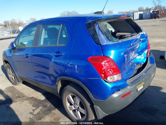 Chevrolet Trax 1ls 2016 KL7CJNSB7GB757107 Image 3