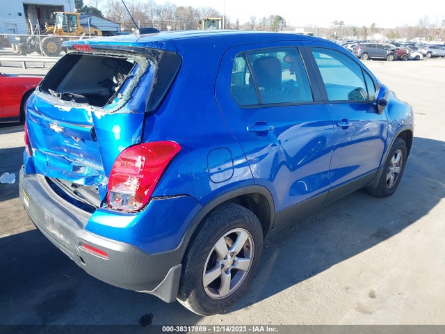 Chevrolet Trax 1ls 2016 KL7CJNSB7GB757107 Image 4