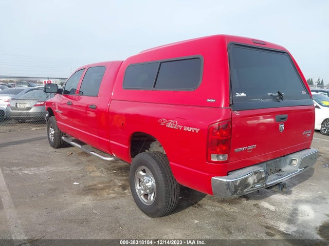 2006 DODGE RAM 2500 SLT VIN: 3D7KS29C36G130103
