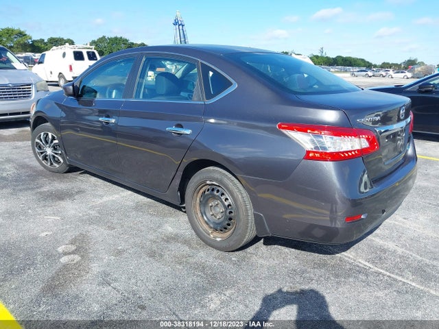 2014 NISSAN SENTRA S VIN: 3N1AB7AP7EY265873