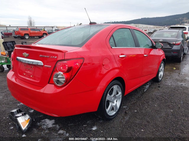 Chevrolet Sonic Ltz Auto 2015 1G1JE5SB1F4195845 Image 4