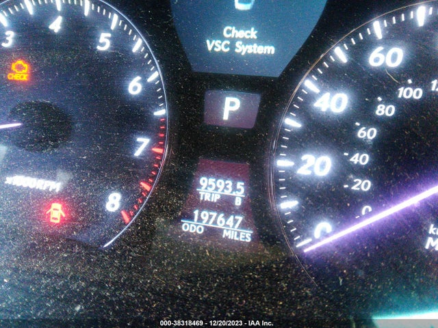 2007 LEXUS LS 460 VIN: JTHBL46F475012893