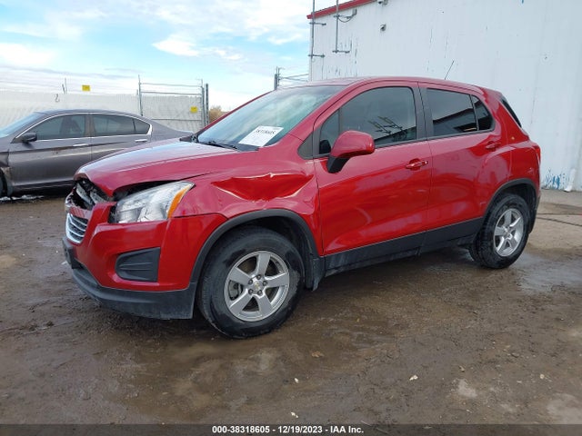 Chevrolet Trax 1ls 2015 KL7CJPSB4FB195306 Image 2