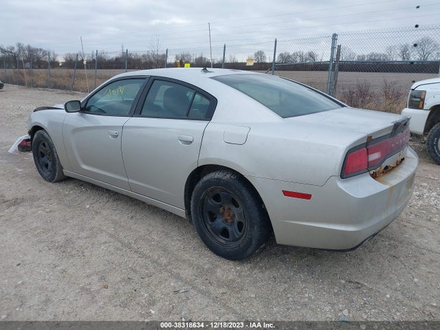 2012 DODGE CHARGER POLICE VIN: 2C3CDXAT3CH267608