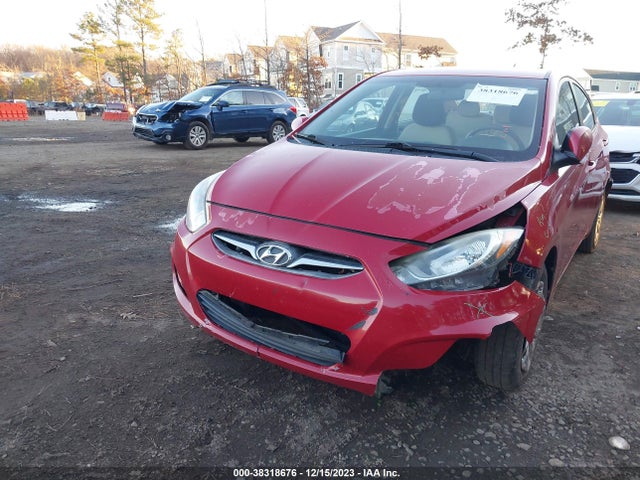 2014 HYUNDAI ACCENT GLS VIN: KMHCT4AE6EU605075