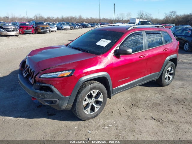 2014 JEEP CHEROKEE TRAILHAWK VIN: 1C4PJMBS9EW129442