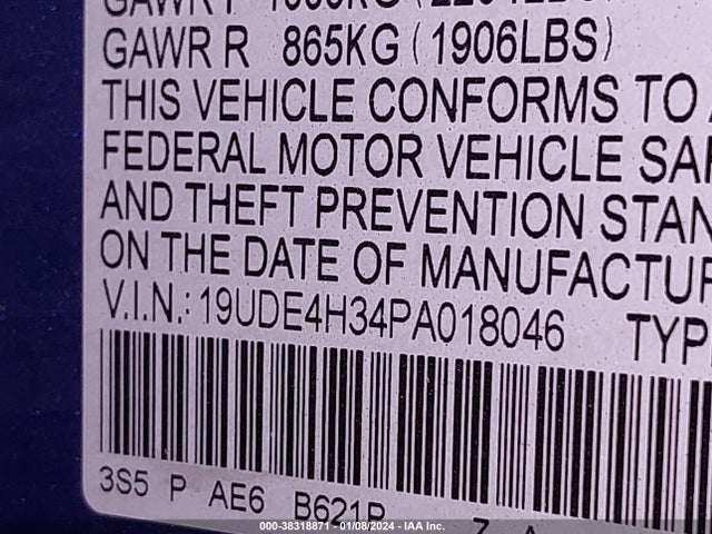 Acura Integra A-spec Package 2023 19UDE4H34PA018046 Image 9
