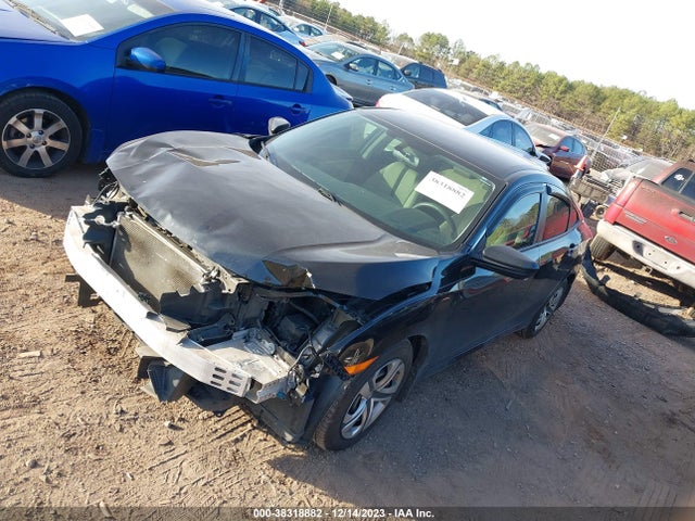 Honda Civic Lx 2018 2HGFC2F51JH595102 Image 2