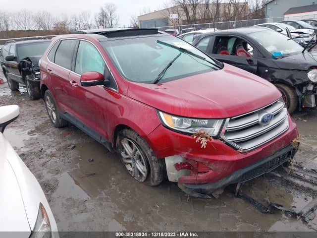 2015 FORD EDGE TITANIUM VIN: 2FMPK4K80FBB58327