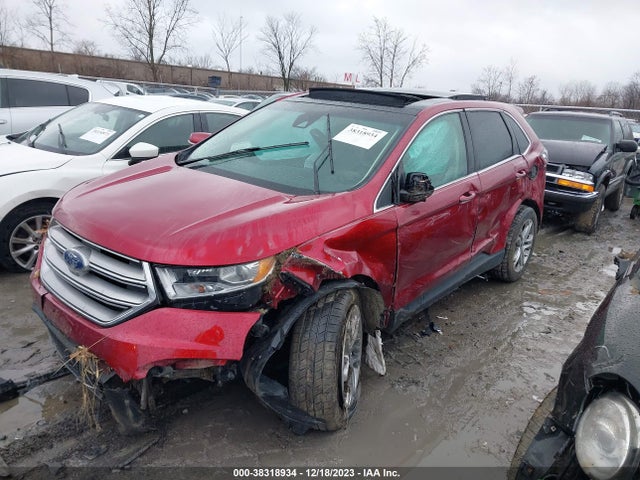2015 FORD EDGE TITANIUM VIN: 2FMPK4K80FBB58327