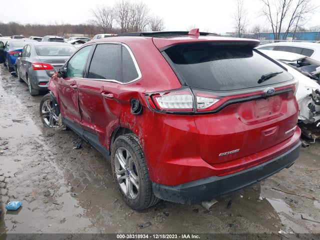 2015 FORD EDGE TITANIUM VIN: 2FMPK4K80FBB58327