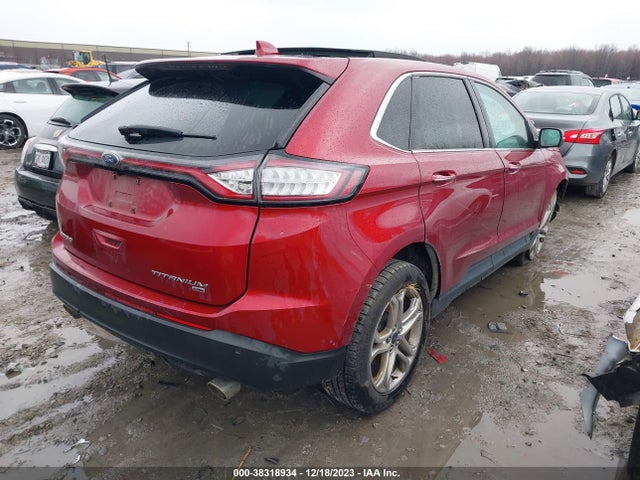 2015 FORD EDGE TITANIUM VIN: 2FMPK4K80FBB58327