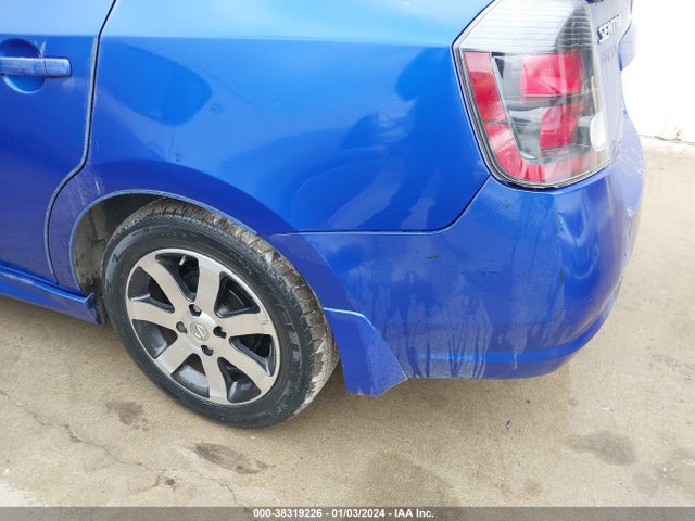 2012 NISSAN SENTRA 2.0 SR VIN: 3N1AB6AP5CL785252