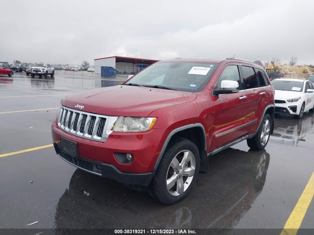 2012 JEEP GRAND CHEROKEE OVERLAND VIN: 1C4RJFCTXCC194245