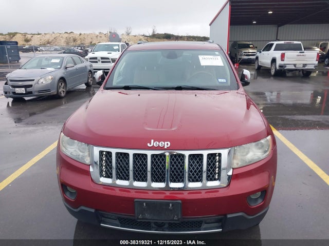 2012 JEEP GRAND CHEROKEE OVERLAND VIN: 1C4RJFCTXCC194245