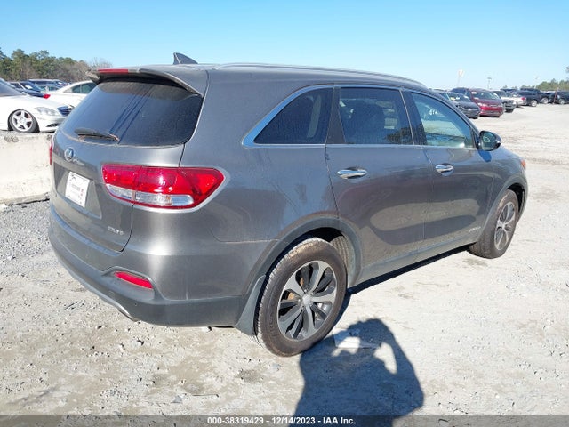2016 KIA SORENTO 3.3L EX VIN: 5XYPHDA58GG135241