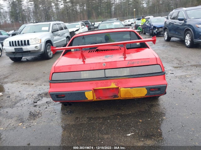 1984 PONTIAC FIERO SE VIN: 1G2AF37R7EP318936